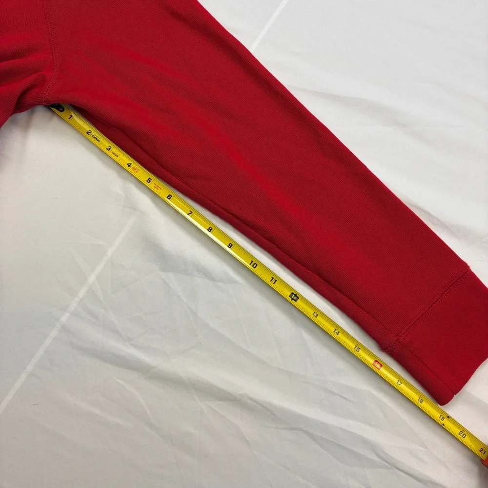 Nautica Men's Red Half-Zip Sweater